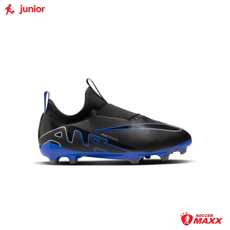 Nike Zoom Mercurial Vapor 15 Academy Firm/Multi-Ground Cleats Junior Locked Motion Back Heel