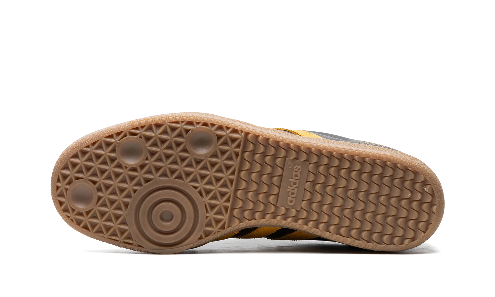 Samba OG "Dark Brown Preloved Yellow" Buckle Up Clean Stitch