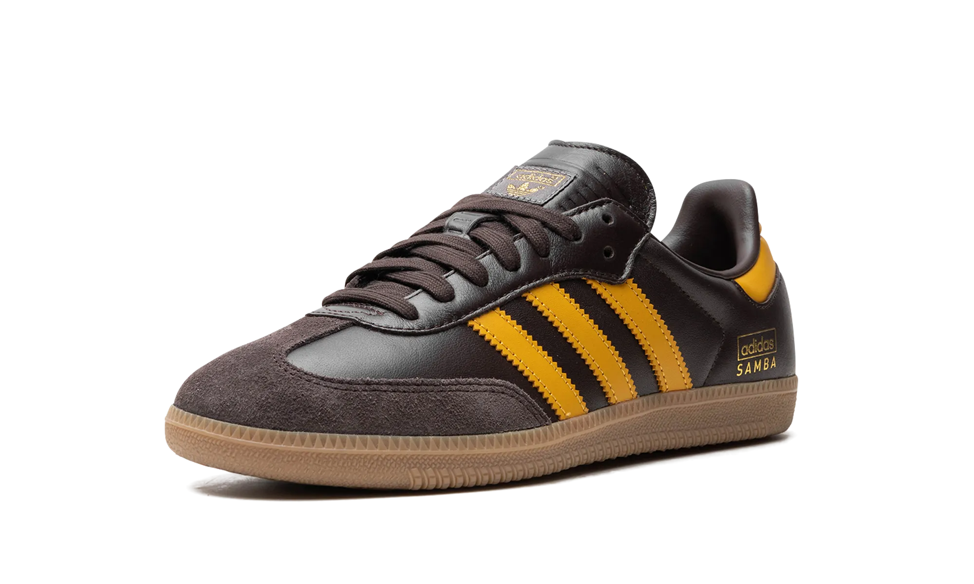 Smooth Walk Samba OG "Dark Brown Preloved Yellow"