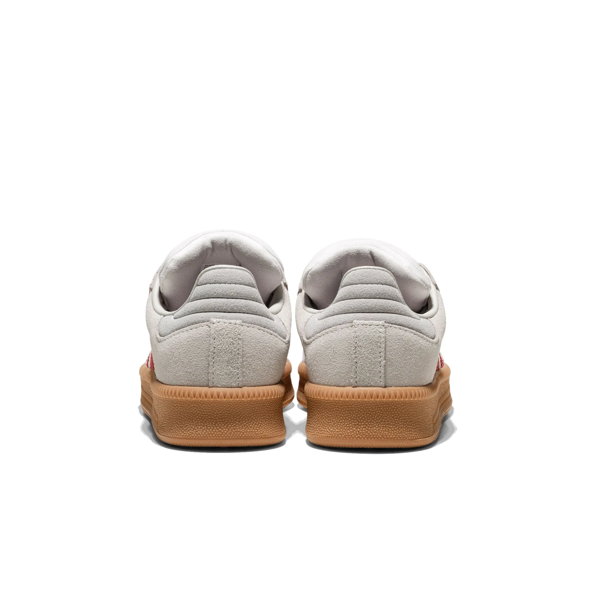 group run Adidas Originals Samba XLG J Grey One/Better Scarlet/Gum
