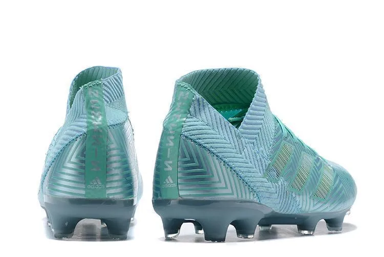 New Adidas Nemeziz 18.1 FG Soccer Cleats Shoes Green Team Zone Quick Flow