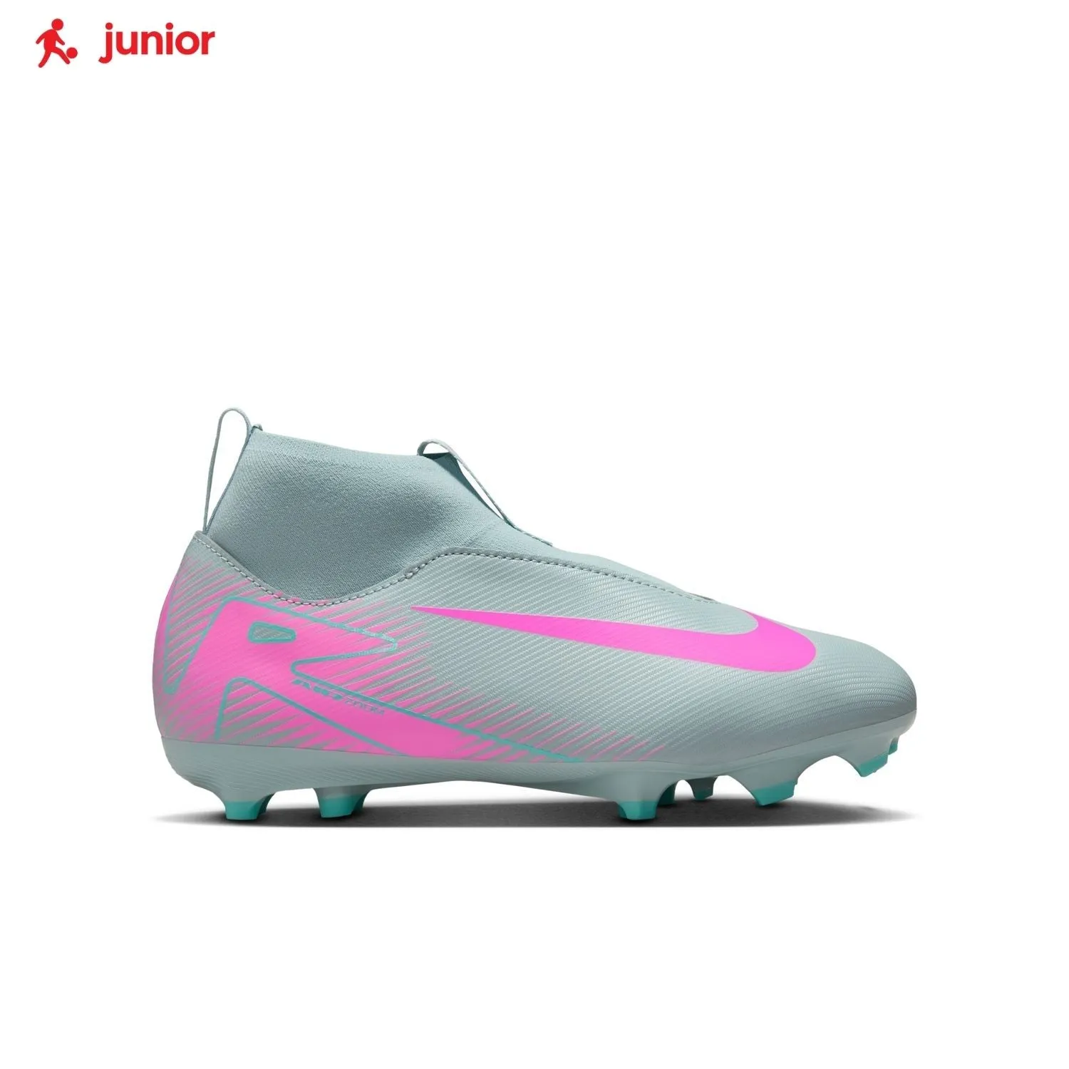 Turf Grip Upper Fit Nike Junior Zoom Mercurial Superfly 10 Academy Firm Ground Cleats