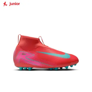 Nike Junior Zoom Mercurial Superfly 10 Academy Artificial Grass Cleats Ground Power