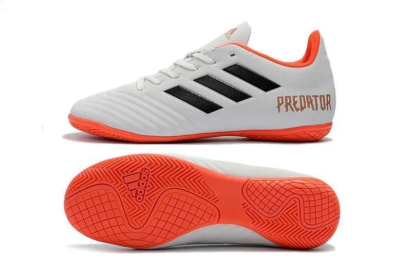 Light Structure New Adidas Predator Tango 18.3 TF Soccer Cleats Shoes Cream Orange Black