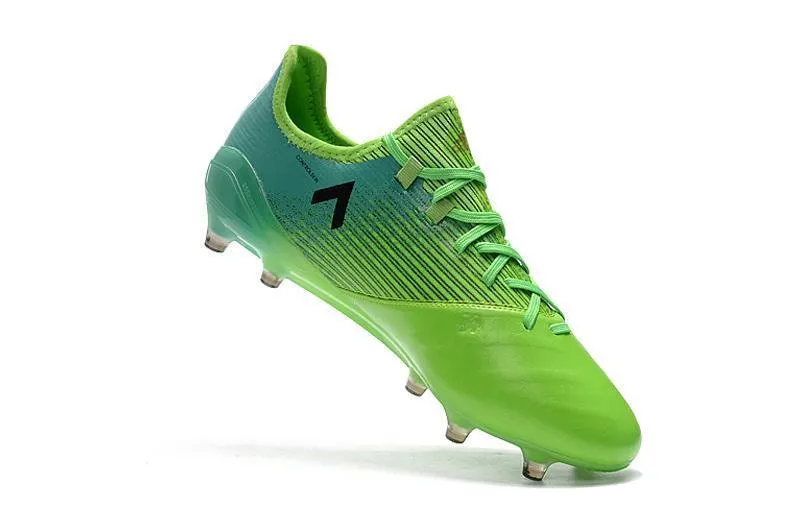 Performance Turf Adidas ACE Series FG Soccer Cleats Shoes Green Blue Black