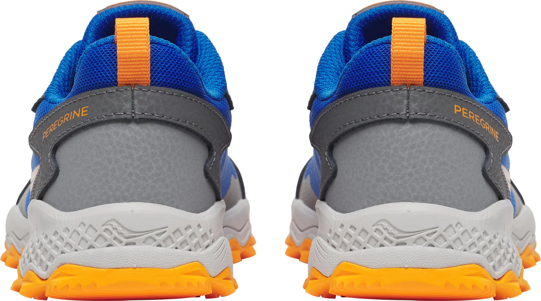 full - sizes Saucony Peregrine KDZ Shield Junior Trail Running Shoes - Blue