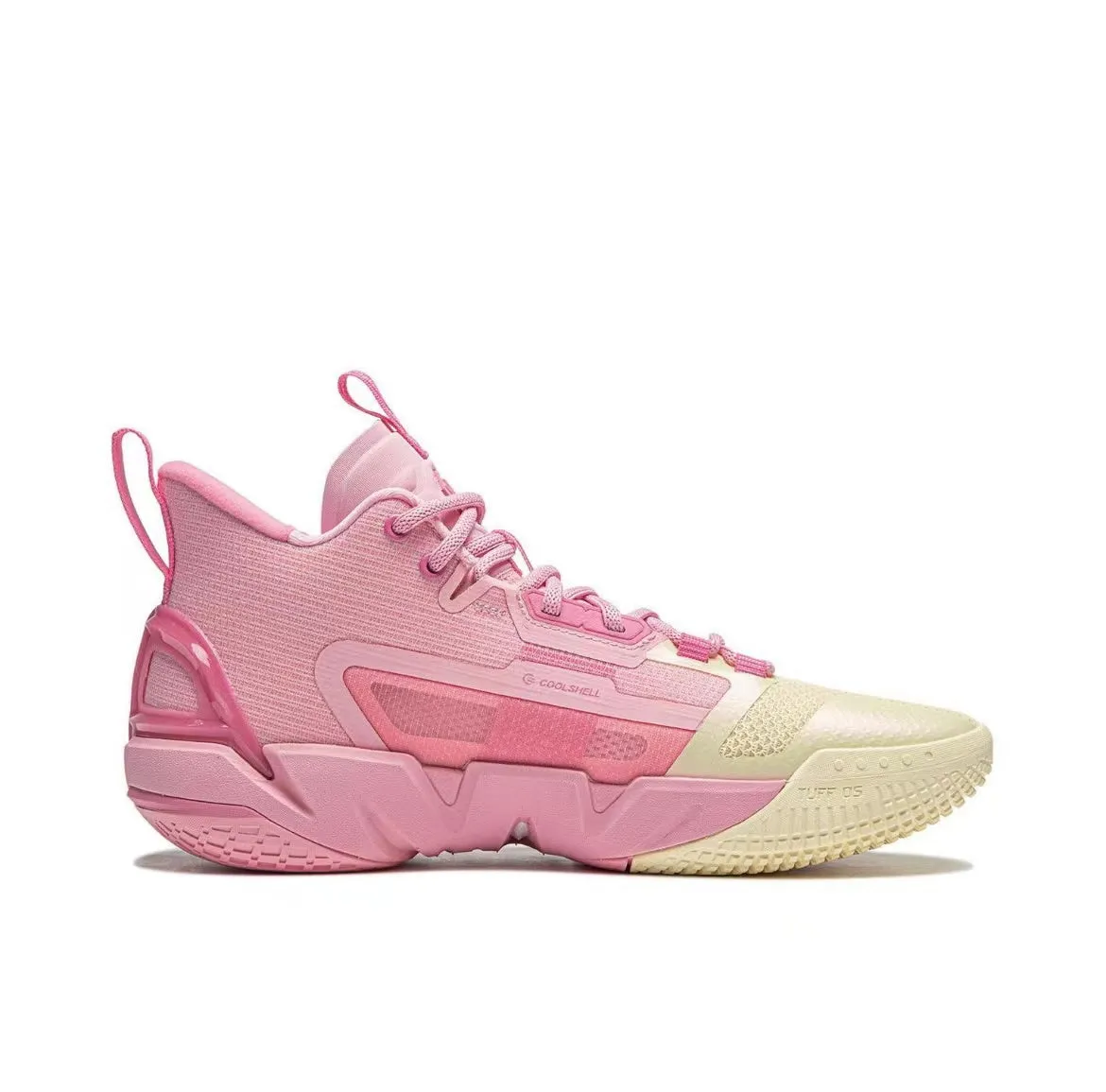 Speed Driven Sole Responsive Platform Li-Ning Badfive 4 - Cream Strawberries