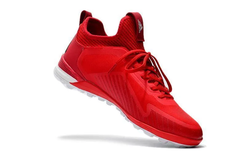 Adidas ACE TF Soccer Cleats Shoes Red White Goal Training Midfield Speed