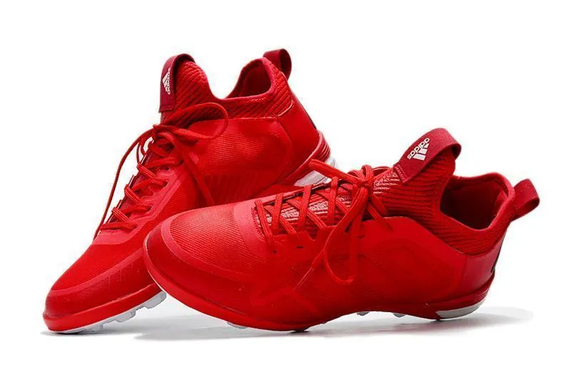 Adidas ACE TF Soccer Cleats Shoes Red White Sport Outfit