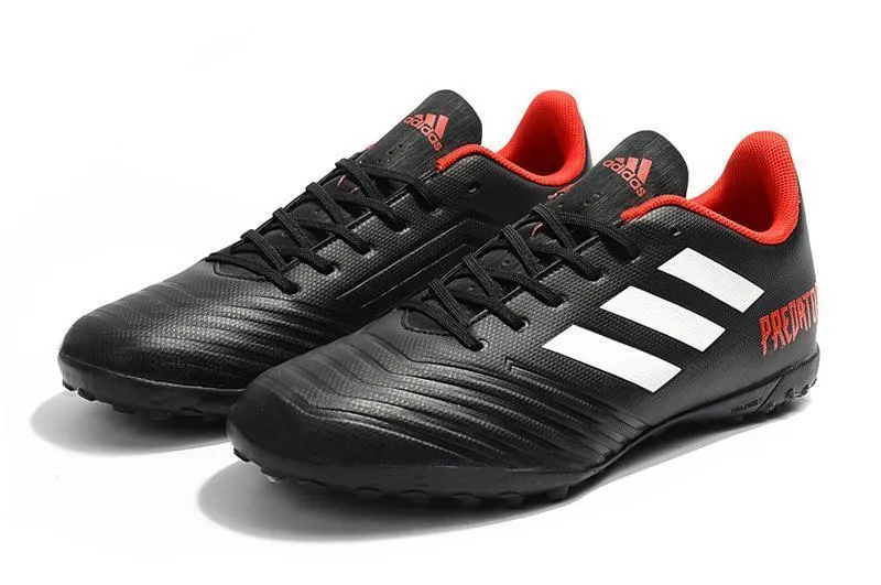 Game Ready Fit New Adidas Predator Accelerator TF Soccer Cleats Shoes Black White Orange