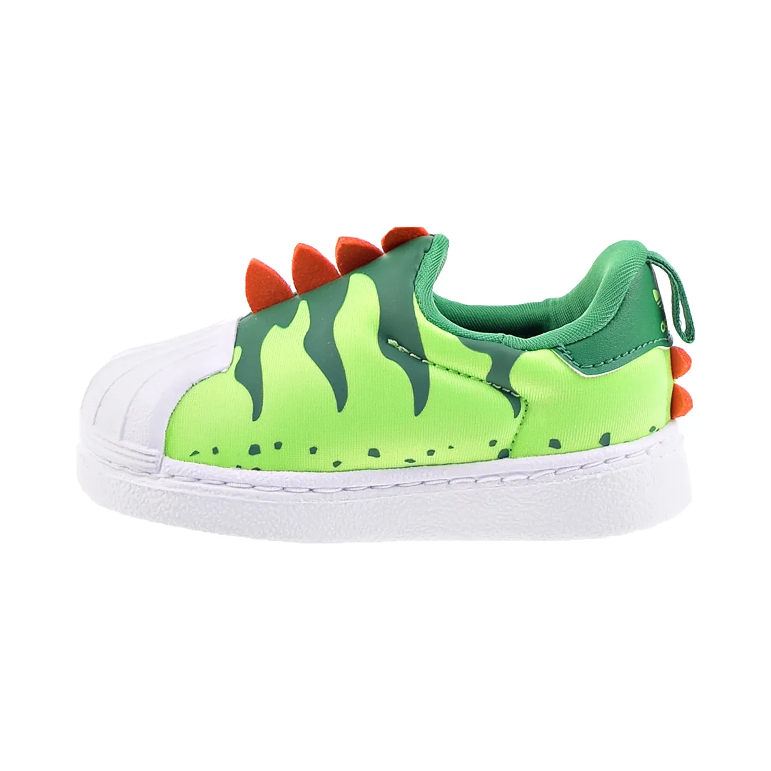 Superstar 360 "Dinosaur" TD "Team Solar Green/Team Green/Cloud White" Basic Design Bright Jog