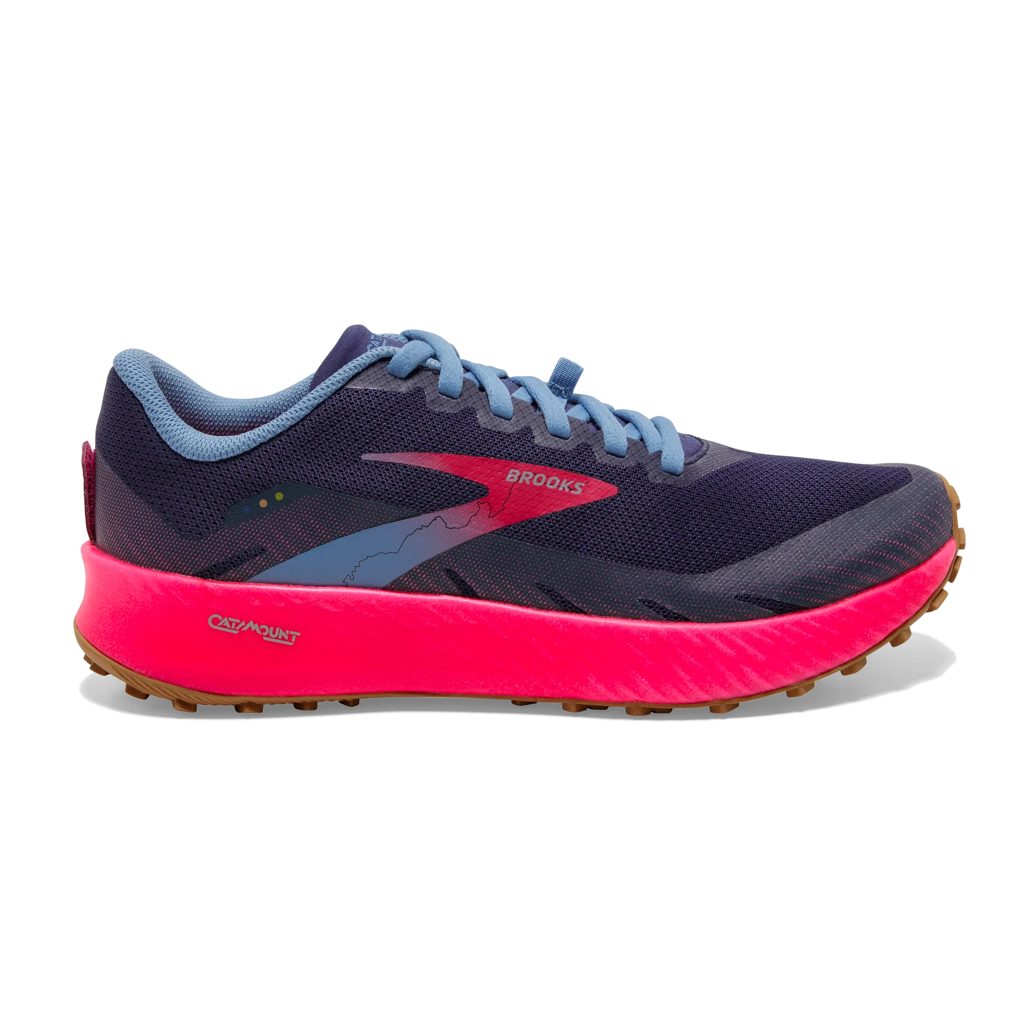 Women's Catamount hurdling running shoes Structured Heel Cradle