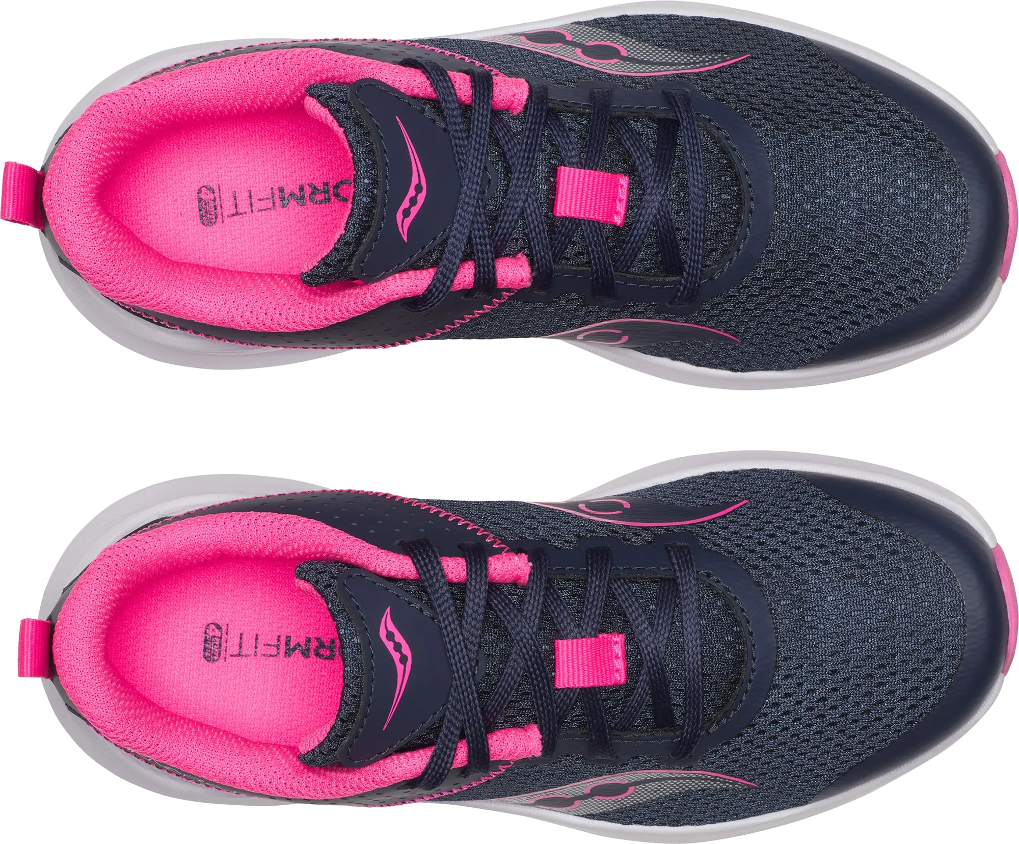 Saucony Kinvara 14 LTT Junior Running Shoes - Blue shiny shoes day running shoes