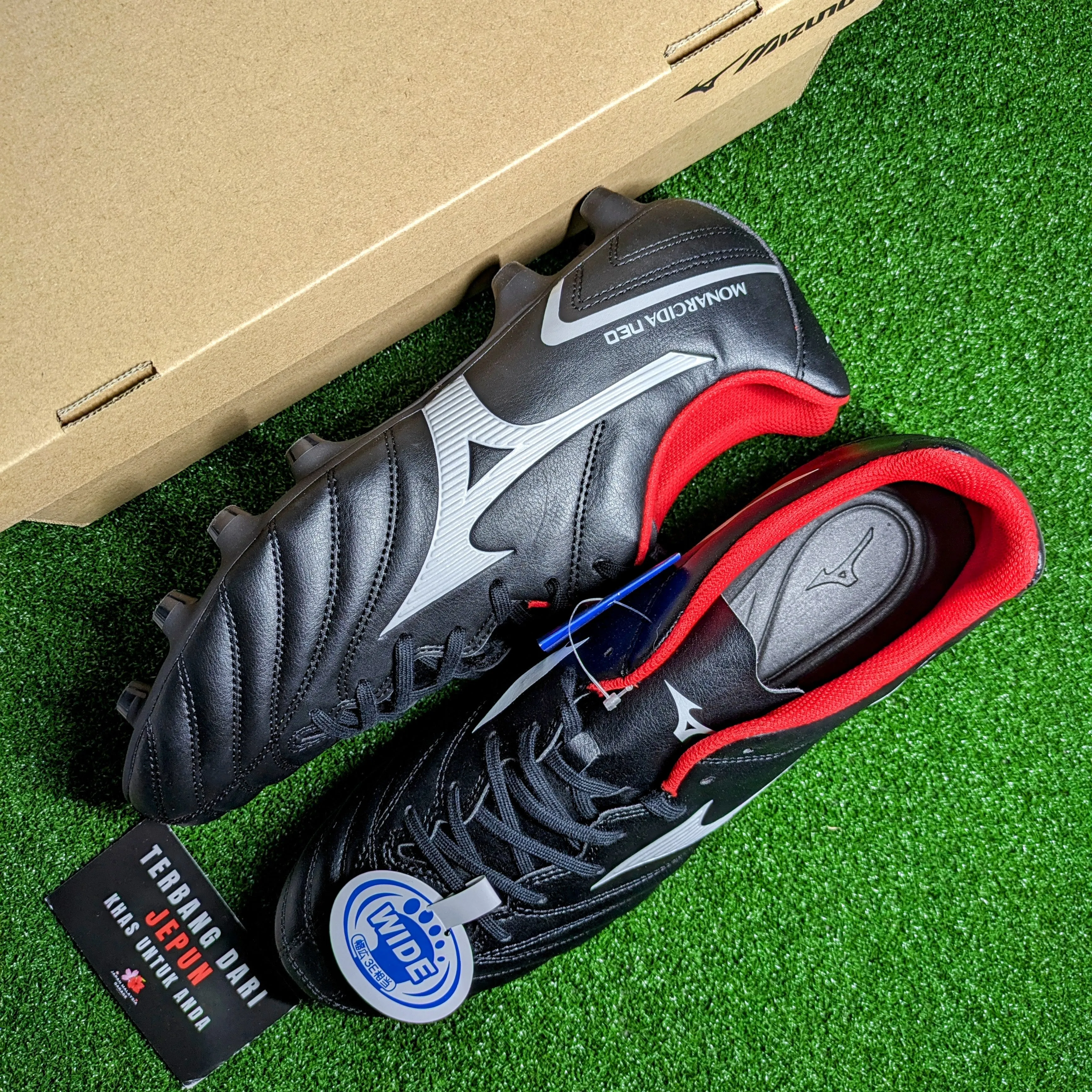 Mizuno Monarcida Neo 2 Select(Black/White) Non-Marking Comfortable Arch