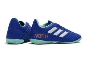 Balanced Agility New Adidas Predator Tango 18.4 TF Soccer Cleats Shoes Blue White Skyblue Orange