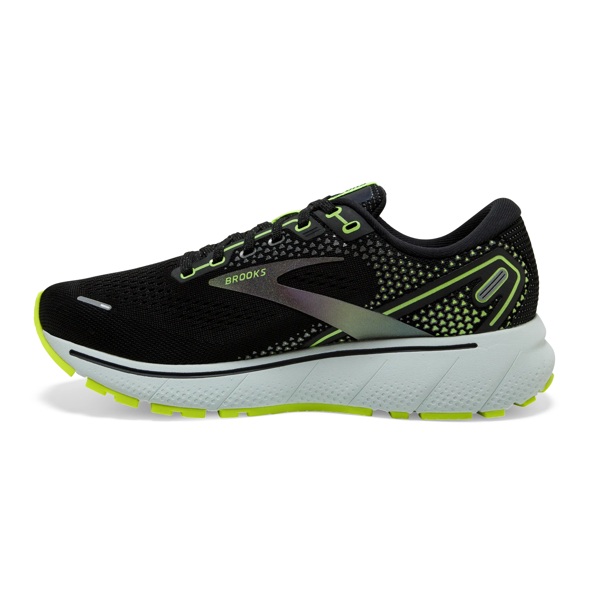 Women's Ghost 14 running in a truss bridge area shoes High arch support