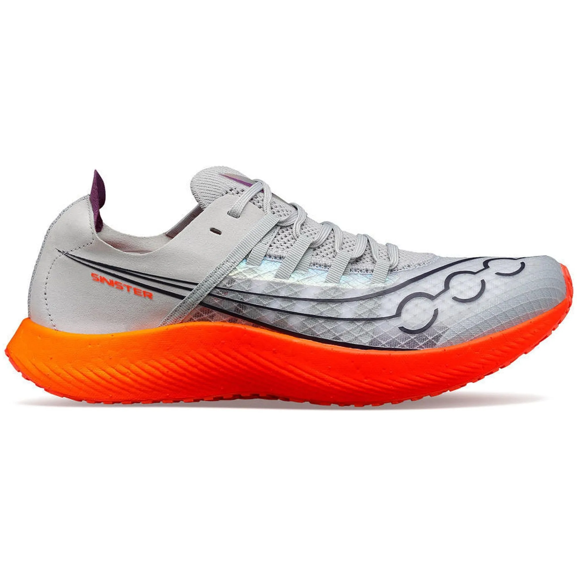 Saucony Sinister Womens Running Shoes - Grey Interval running