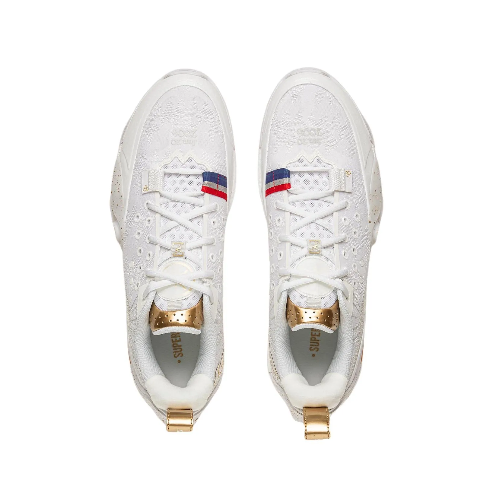 Li-Ning Wade All City 13 - White Padded Heel Cushioning