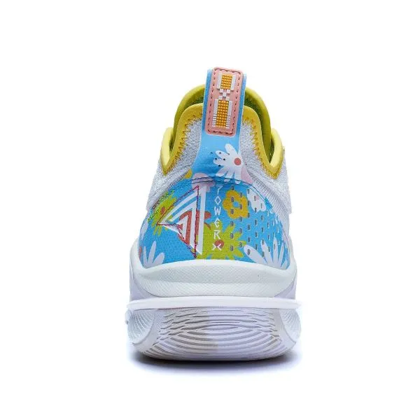 R.J.Hampton x Li-Ning Power 10 - White/Blue/Yellow Quick Agility Performance Stability