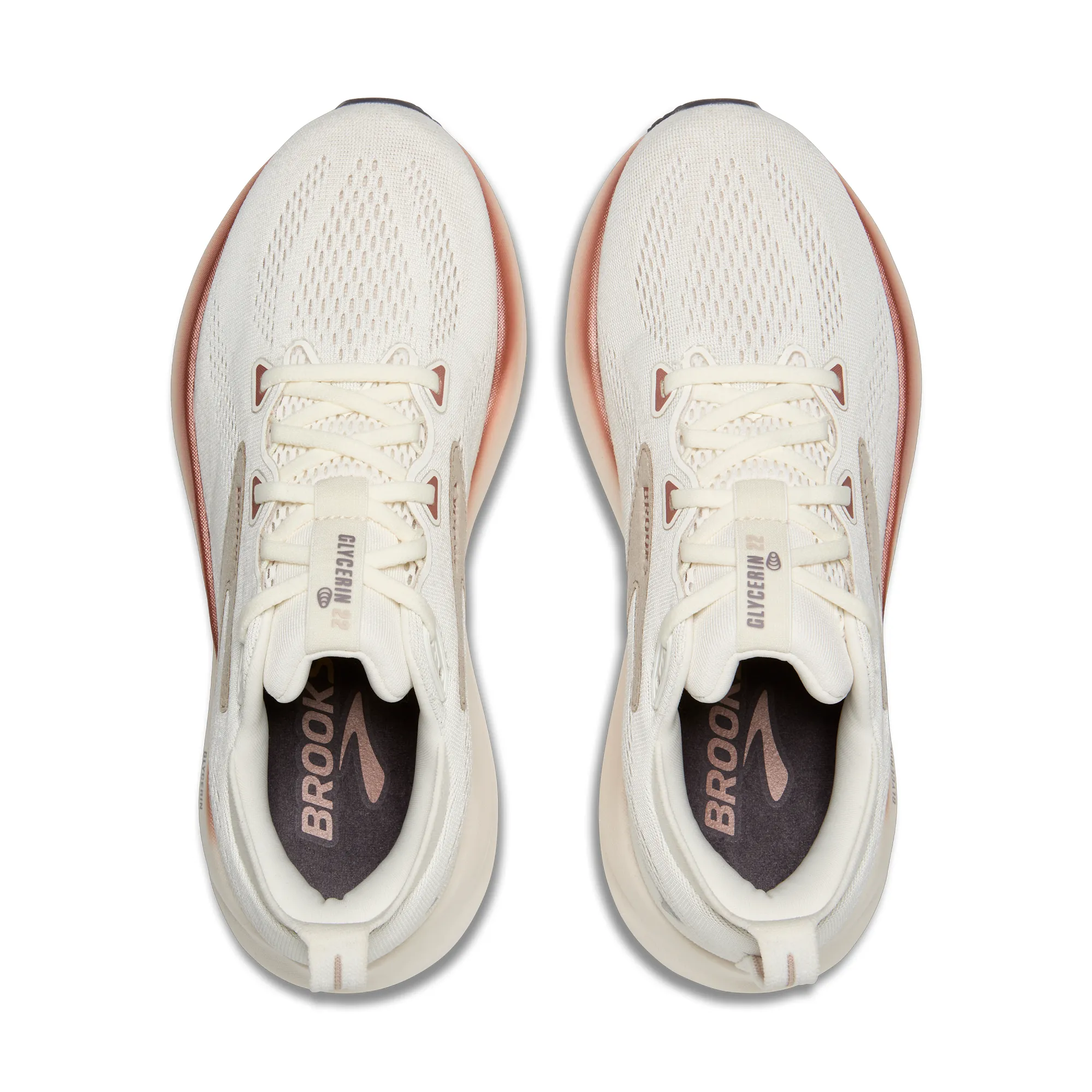 Women's Glycerin 22 Collapsed Midsole Geometry