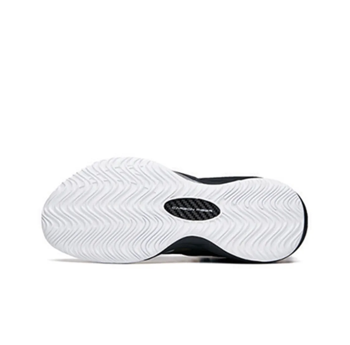 Anta Men's Shock The Game 5.0 Crazy Tide 3.0 High Basketball Shoes Black/White Heel Stabilizer