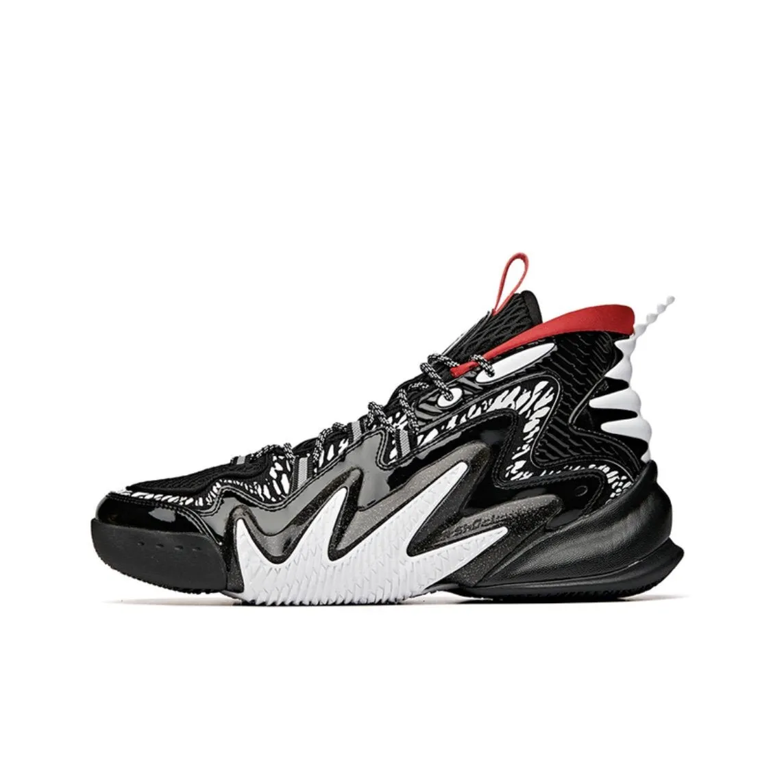 Marvel x Anta Shock Wave 2.0 - Venom Customizable Lacing System