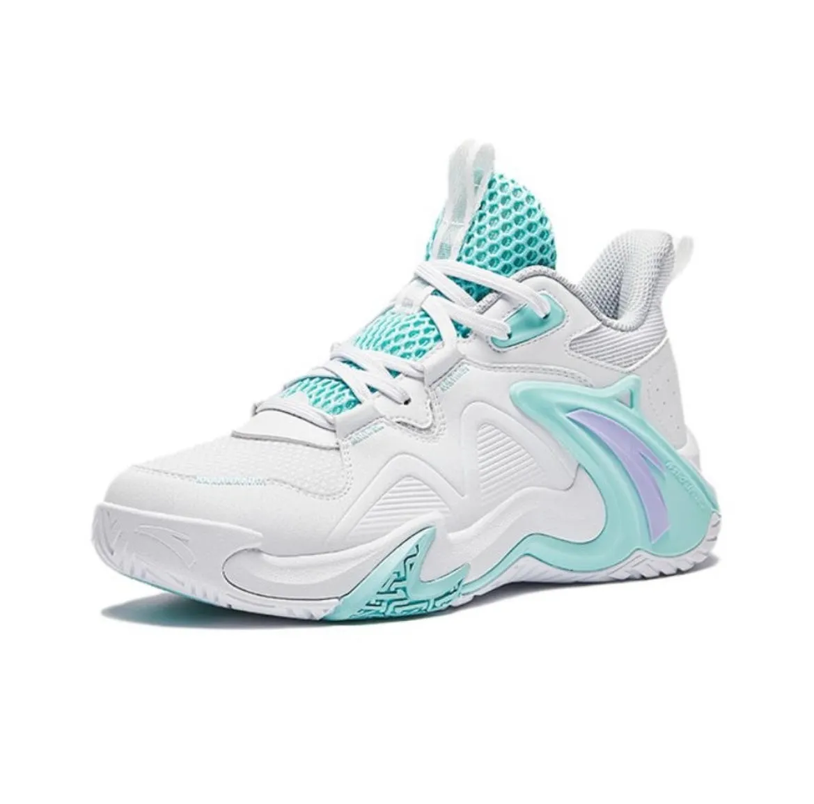 Anta Kids Airspace 4.0 - White/Blue Stability Sidewalls Thermobonded Reinforcement