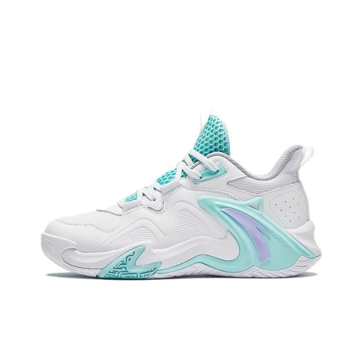 Anta Kids Airspace 4.0 - White/Blue Hyper Elastic Midsole
