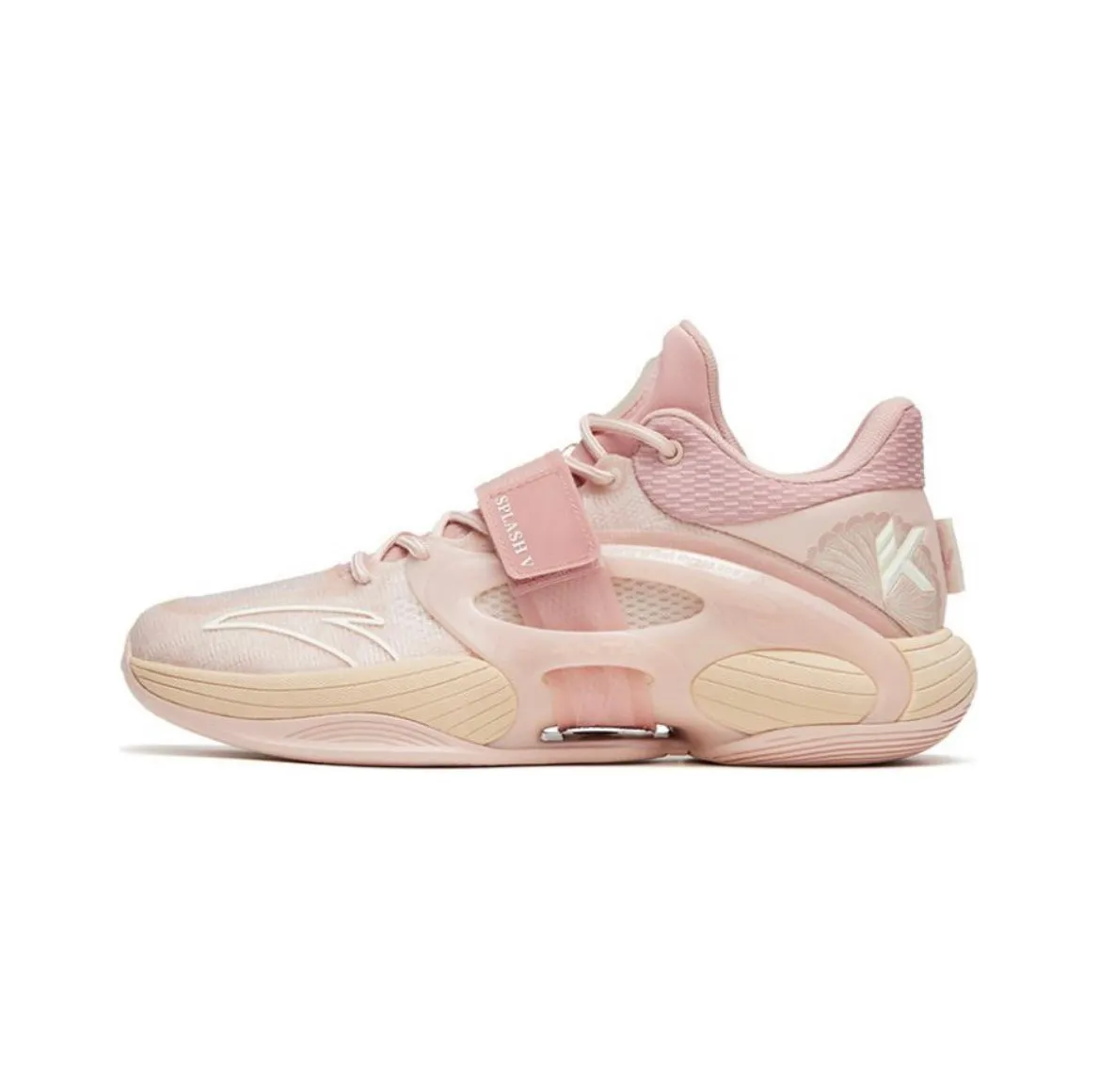 Responsive Forefoot Padding Anta KT Splash 5.0 - Pink Tuned Rolling Motion Tech Comfortable to wear