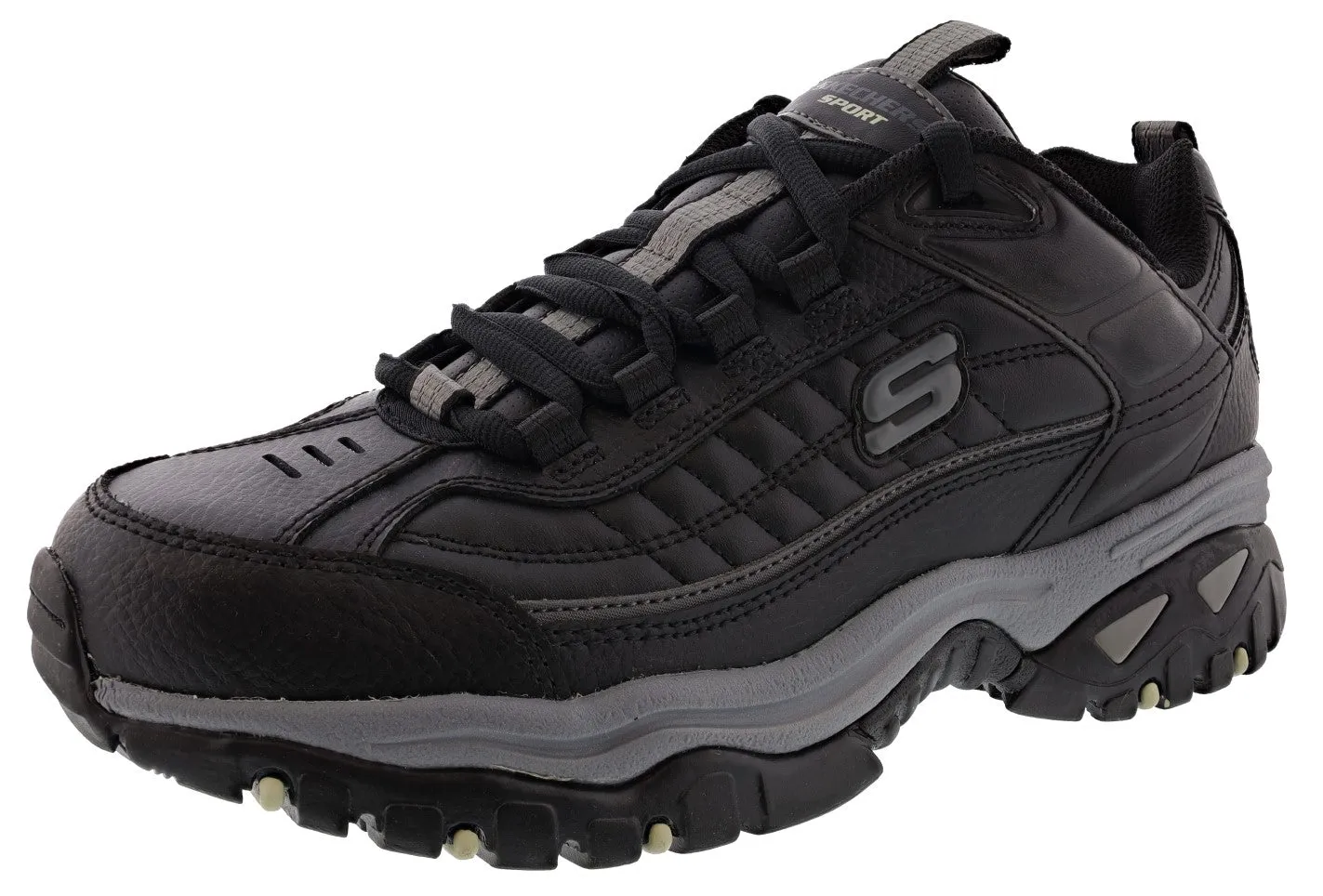 Skechers Men's Energy After burn Wide Width Road Running Shoes Dance Fit