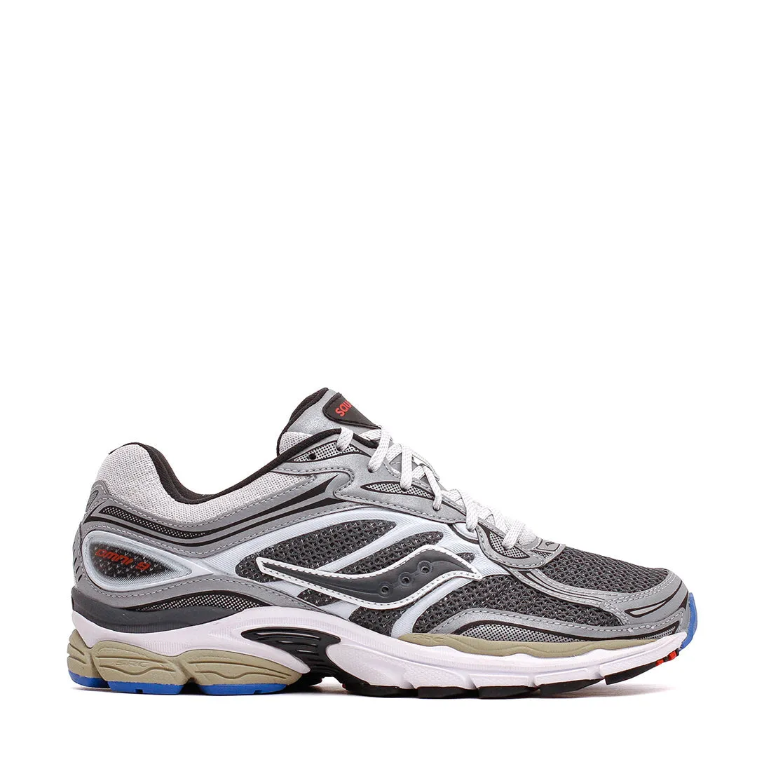 Saucony Men ProGrid Omni 9 Grey Silver S70907-1 Rollbar Support Frame racing - flats