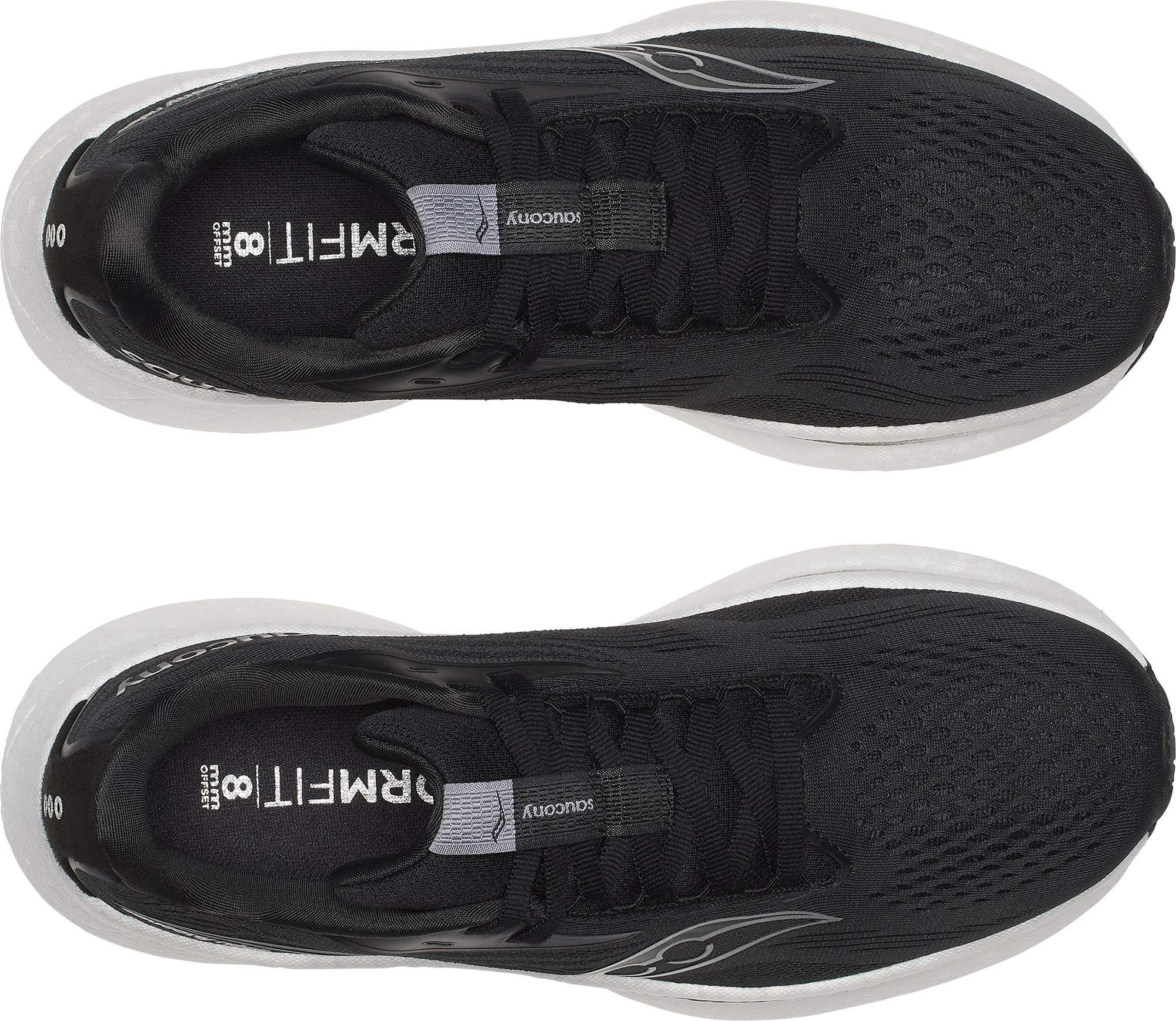 Saucony Ride 18 WIDE FIT Womens Running Shoes - Black fall - specific shoes