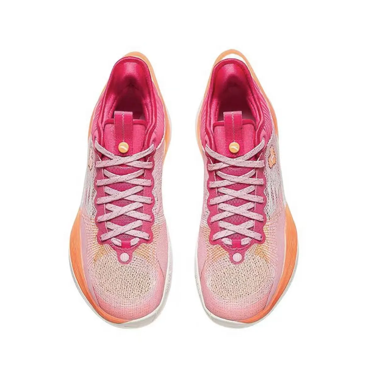 Responsive Foam Cushioning Focus Flow Anta Three-Point Rain 1 - Pink Valentine's Day