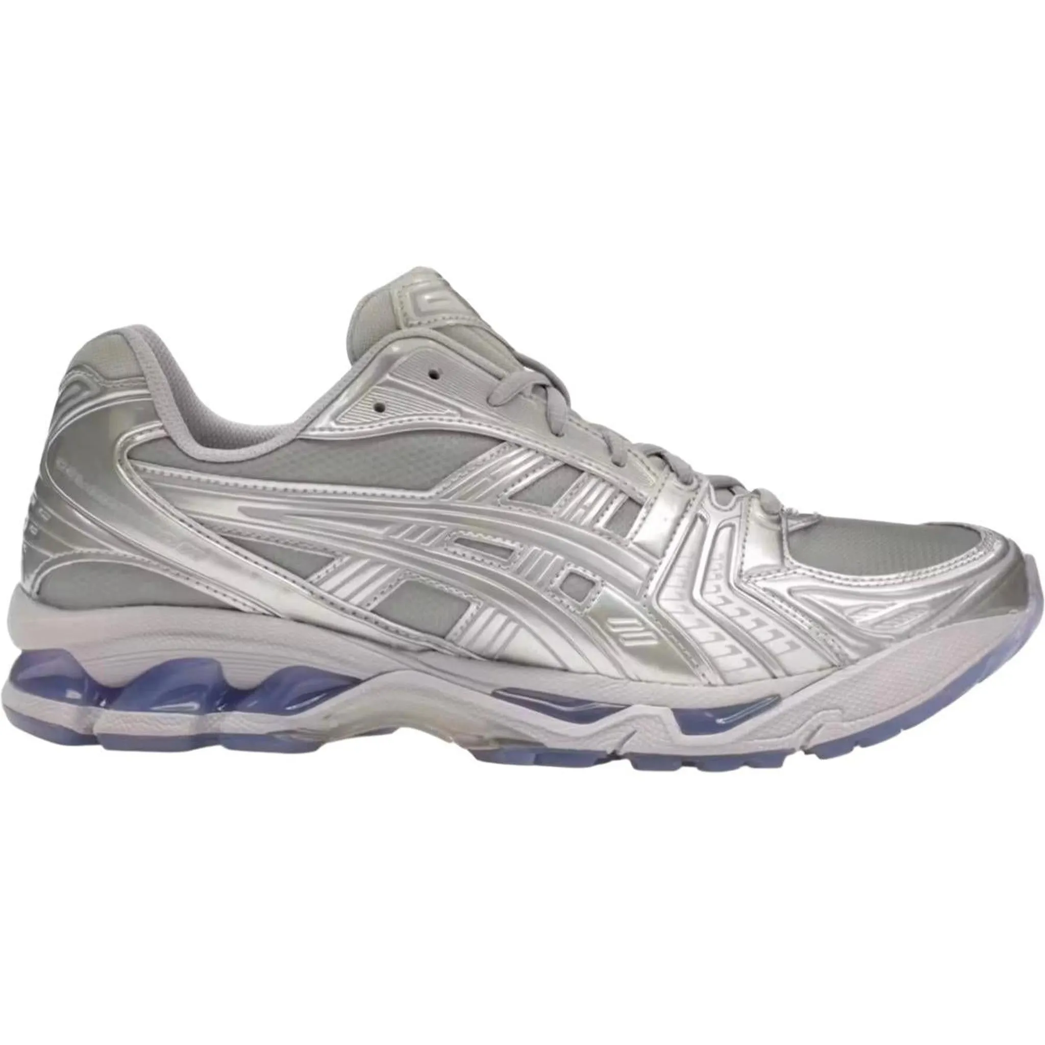 Compression Foam Collar advanced running shoes ASICS Gel-Kayano 14 Kith Marvel Villains Silver Surfer (Comic Not Included)