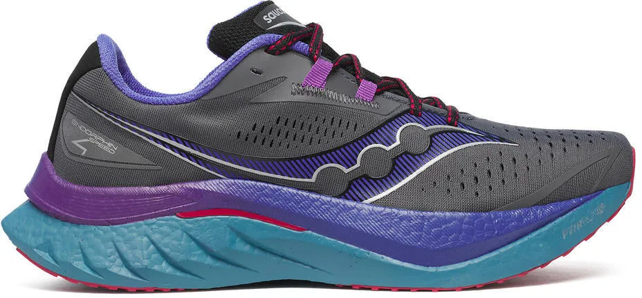 Saucony Endorphin Speed 4 Mens Running Shoes - Grey Comfortable Foot Stretch bright - colors - visibility shoes