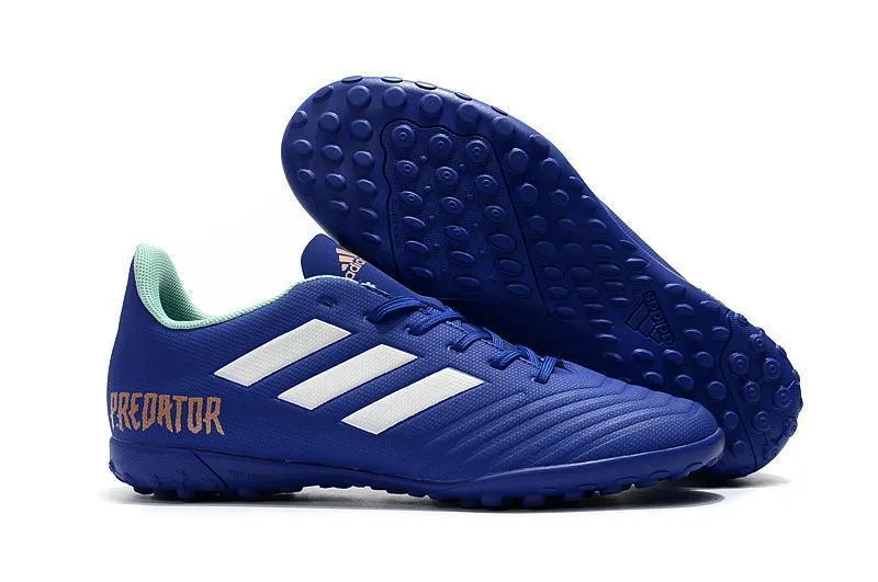 Fitness Fan New Adidas Predator Accelerator TF Soccer Cleats Shoes Blue White