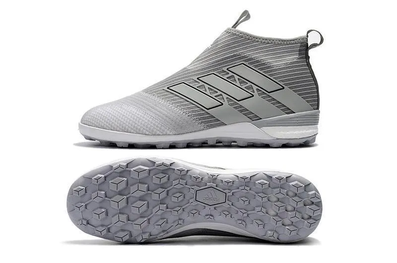 Stability Boost New Adidas Predator Tango 19 TF Soccer Cleats Shoes Gray