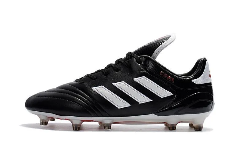 Rainy Day Practice Routine Adidas Copa 17.1 FG Soccer Cleats Shoes Black White Red
