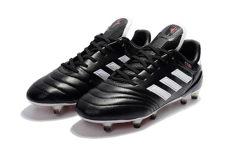Heel Foam Adidas Copa 17.1 FG Soccer Cleats Shoes Black White Red