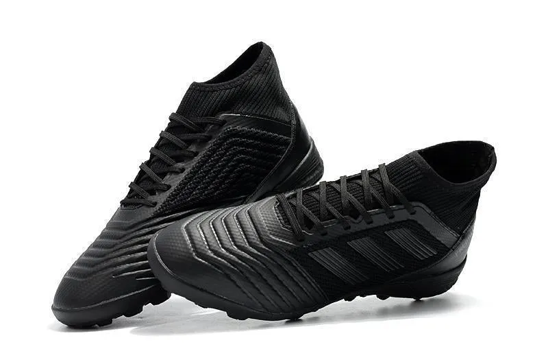 New Adidas Predator TF Primeknit MD Soccer Cleats Shoes Black Sprint Grip