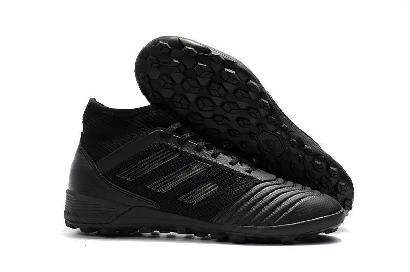 New Adidas Predator TF Primeknit MD Soccer Cleats Shoes Black Ultra Breathable