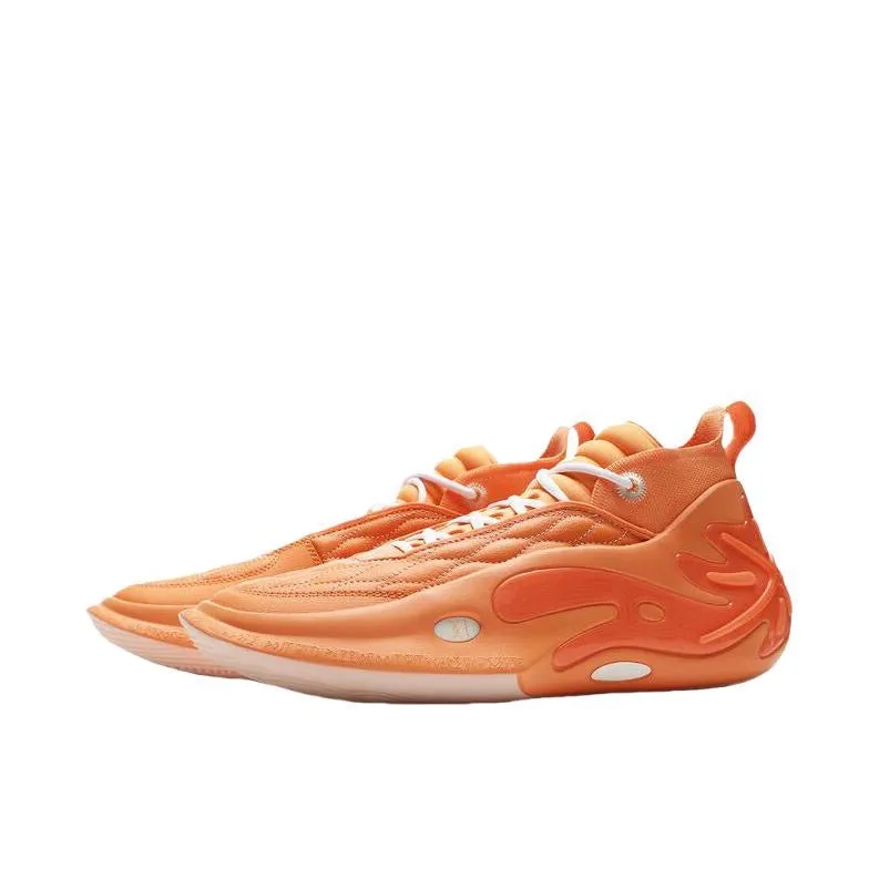 Li-Ning Way Of Wade 11 - Salmon Reinforced Seams Lace   Up Style