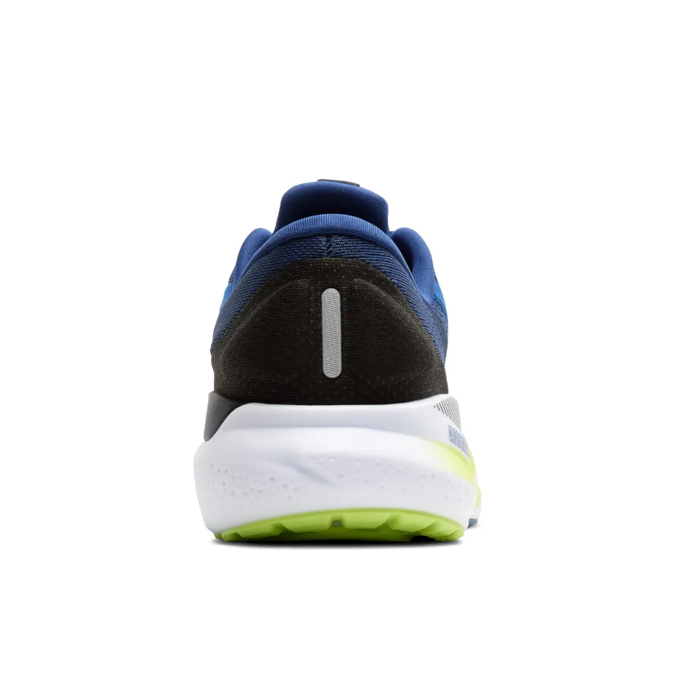 running shoes with EVA sole Brooks Men's Adrenaline GTS 24 Running Shoes in Navy Pony/Black/Acid Lime AW25