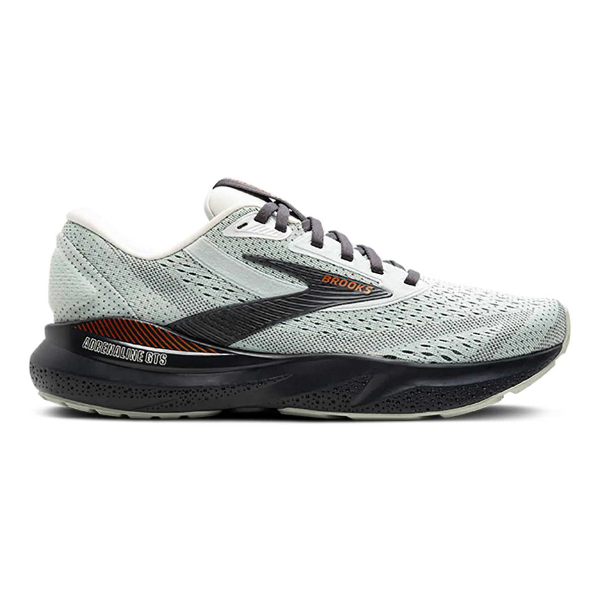 Ultra lightweight lace - up - design shoes Brooks Adrenaline GTS 24 Mercury - Ebony - Copper
