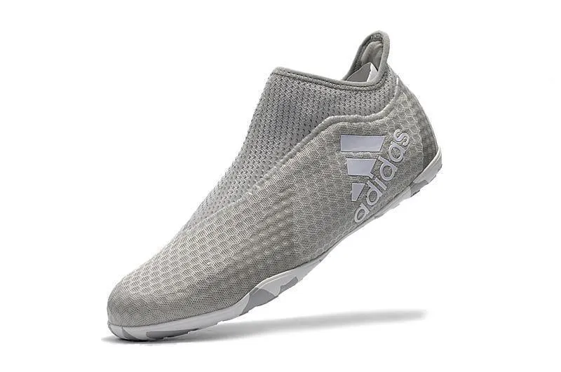 New Adidas Tango Predator 19 TF Soccer Cleats Shoes Gray White Tactical Grip Weekend Play