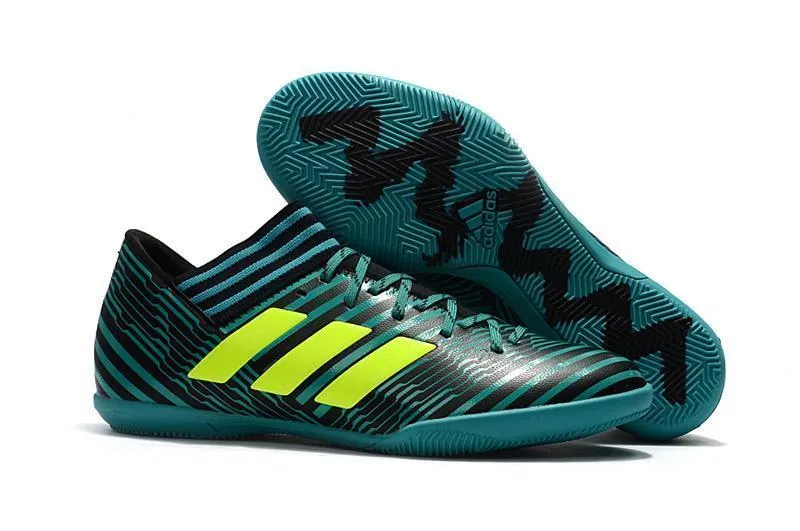 New Adidas Nemeziz Series TF Soccer Cleats Shoes Blue Black Green Fast Fit Training Ground
