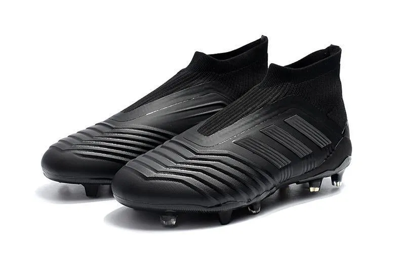 Win Mode Lateral Balance New Adidas Predator 19.1 FG Soccer Cleats Shoes Black