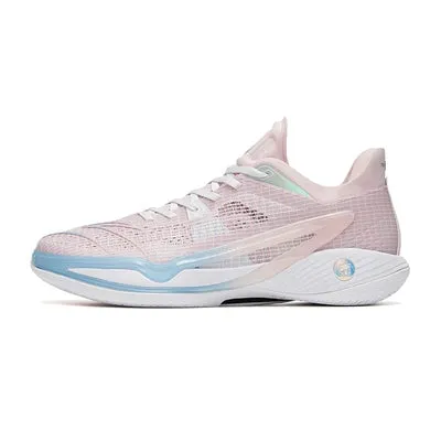 Anta Light Crazy 4 - Pink/Blue Game Ready Build Breathable Perforation Zones