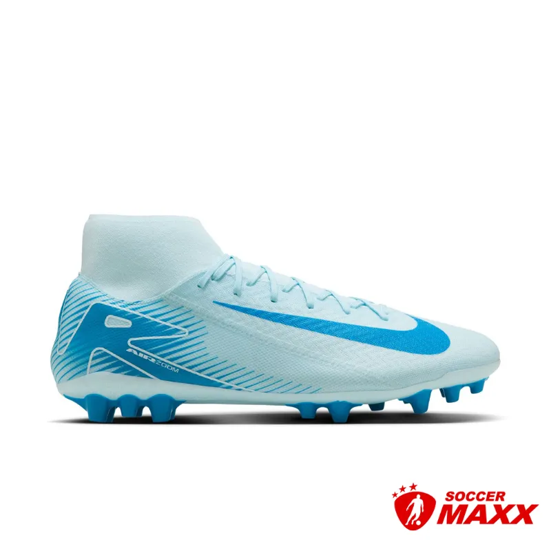 Nike Zoom Mercurial Superfly 10 Academy Artificial Grass Cleats Lace Lock Indoor Practice