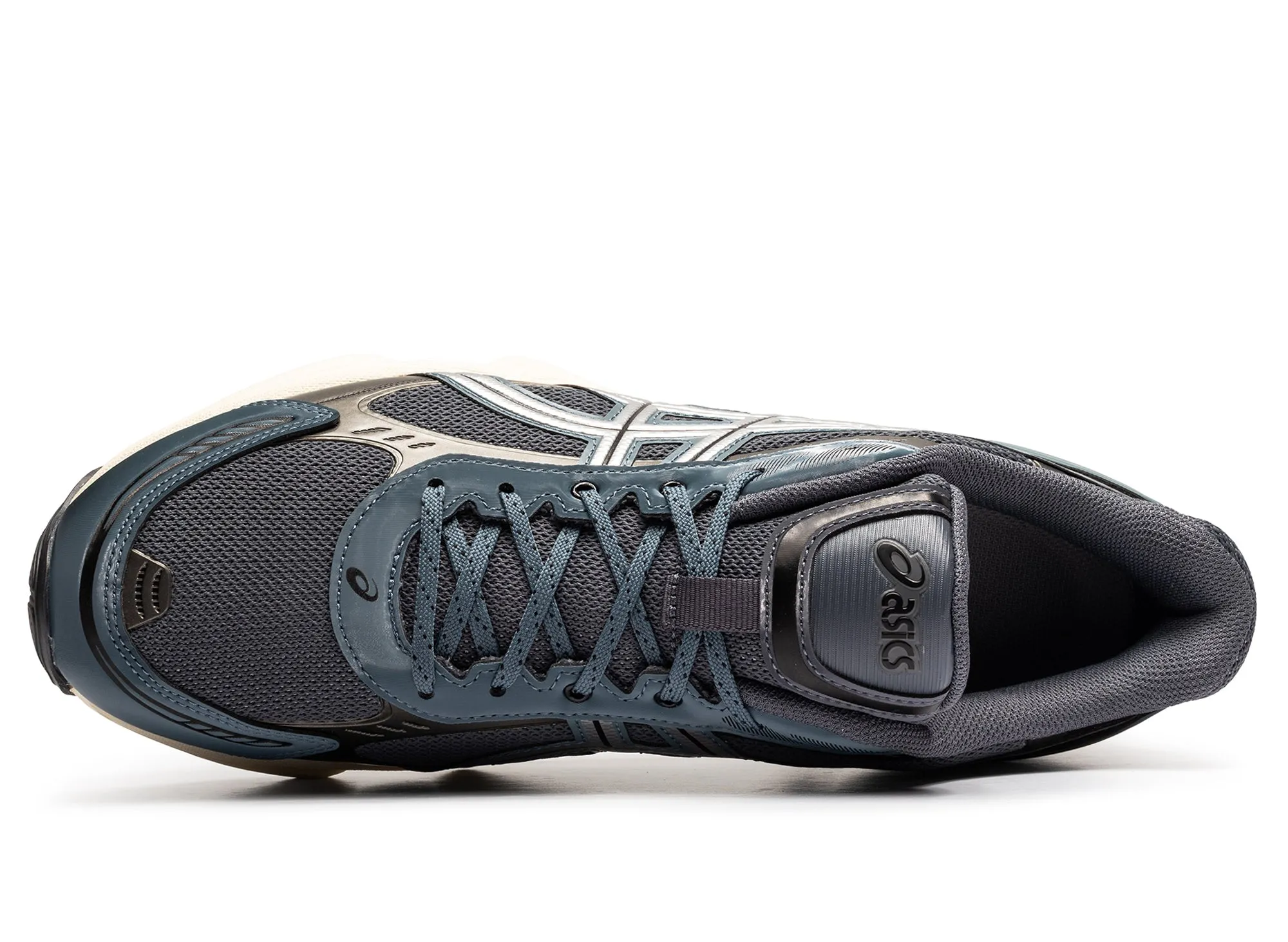 Moisture   Wicking Enhanced Cushioning System Asics Gel-Kinetic Fluent 'Carrier Grey / Pure Silver'